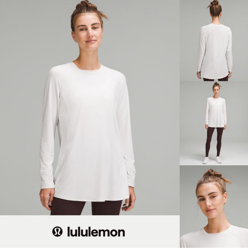 New Lululemon Abrasion-Resistant High-Coverage Long Sleeve Shirt - Size 6